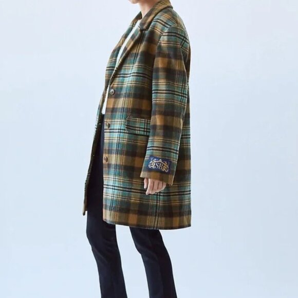 Aritzia Sunday Best Kennedy Wool Plead Coat - Picture 2 of 10